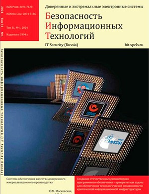 Безопасность информационных технологий №1 [2024]