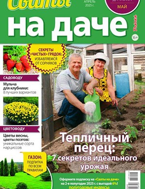 Обложка журнала Сваты на даче №4 апрель 2025