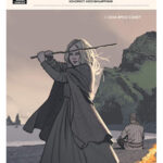 Обложка журнала Sword Daughter №1 (Дочь меча) 2018